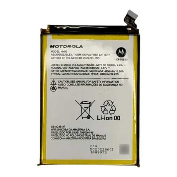 Batería Nh50 para Motorola Moto G22/E32/G53/E13/G13/E32s